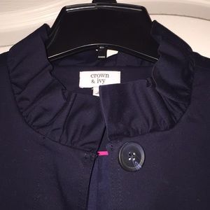 Croft & Barrow navy blue blazer